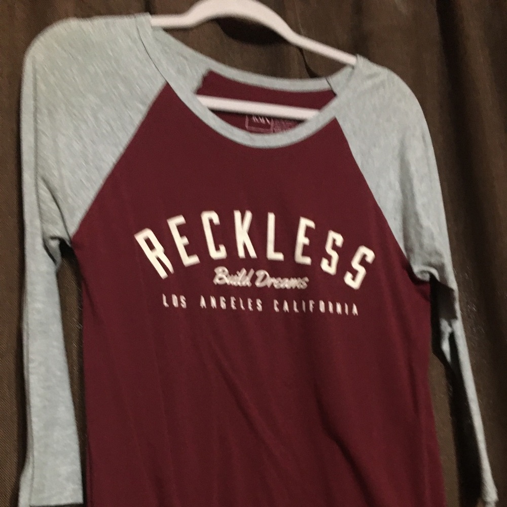 Young & Reckless baseball tee